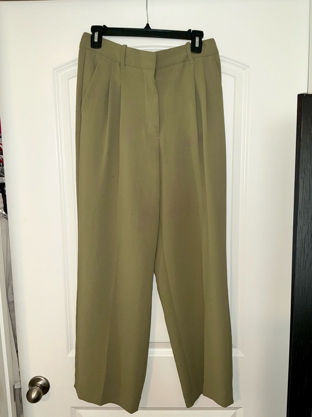 Aritzia The Effortless Pant in Olive